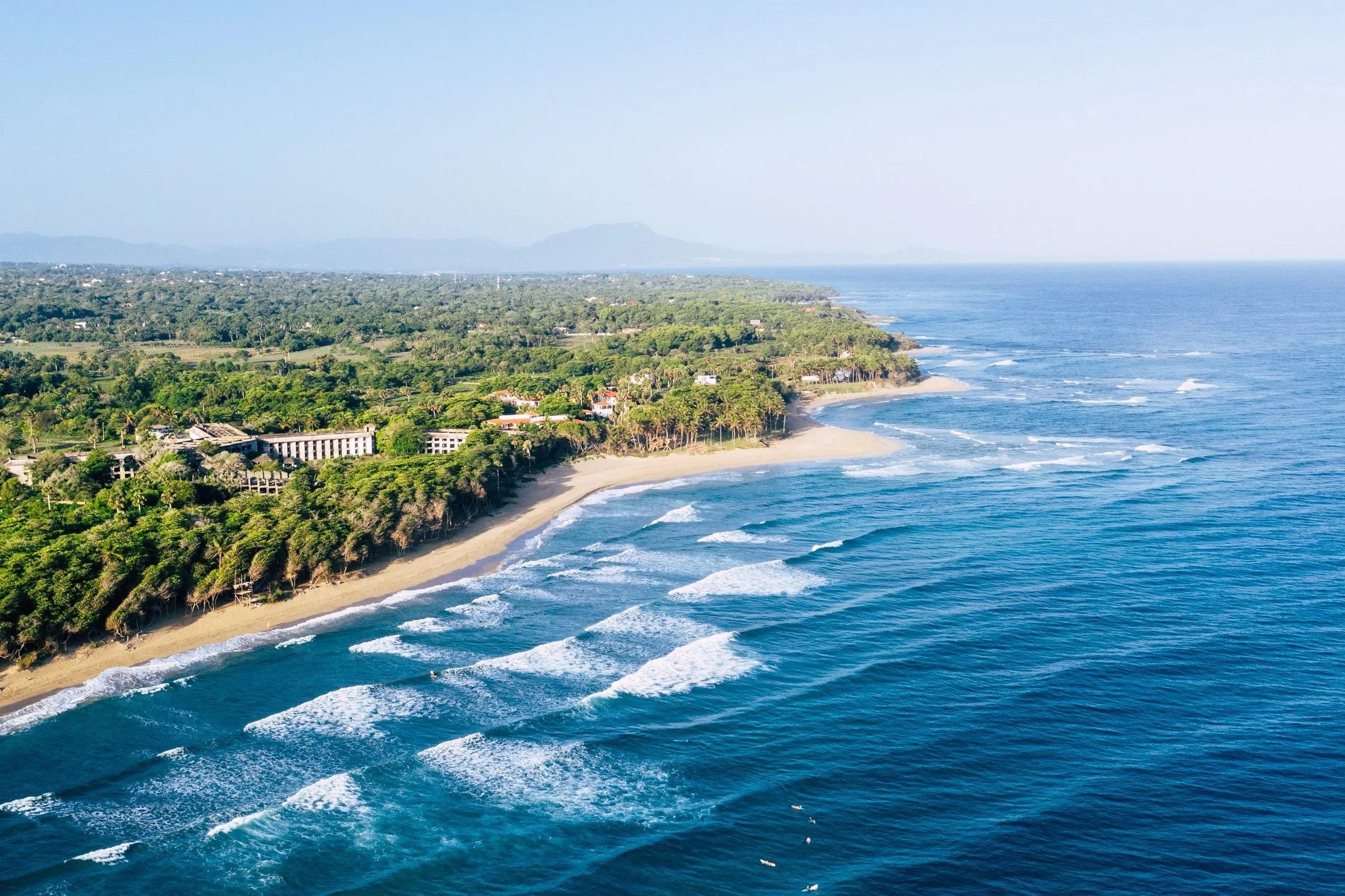 Encuentro Beach area on the Dominican Republic North Coast